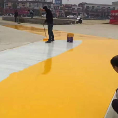 北海彩色路面喷涂翻新的使用寿命多长